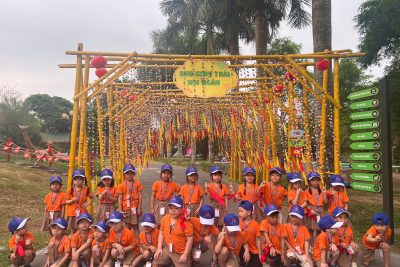 Trường mầm non Liêm Phong Tổ chức hoạt động trải nghiệm ngoài giờ học chính khoá  năm học 2025-2026